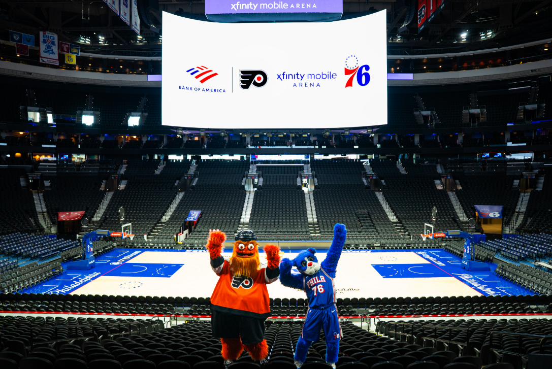 76ers and Bank of America