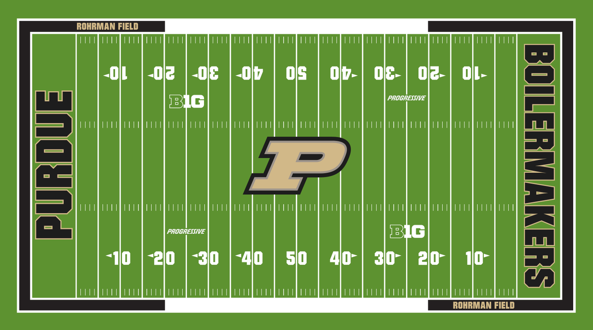 Purdue, Progressive and the Field Logo