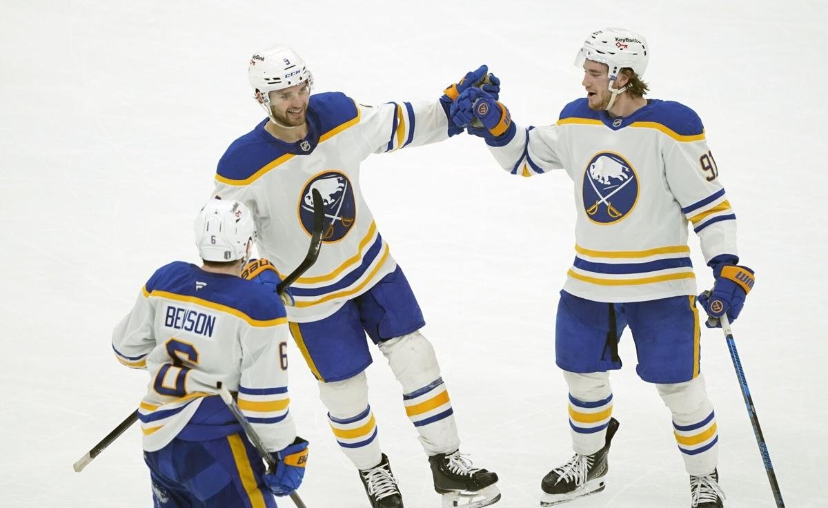 Sabres, Stark Tech and the Away-Jersey Patch